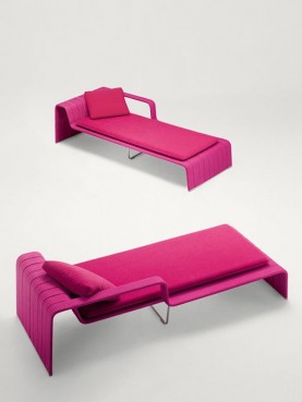 Frame Platforms and chaise longues.