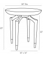 Arteriors Home Wagner Side Table