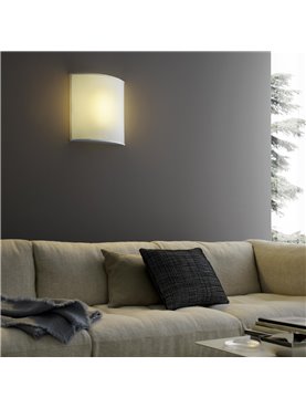 Simple White Wall Lamp