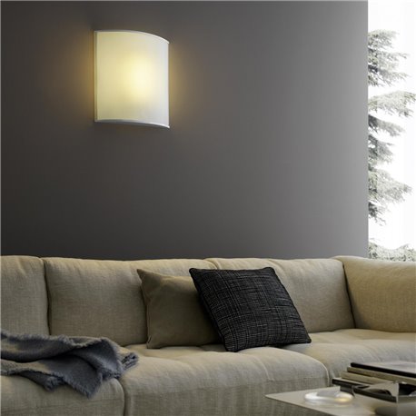 Simple White Wall Lamp