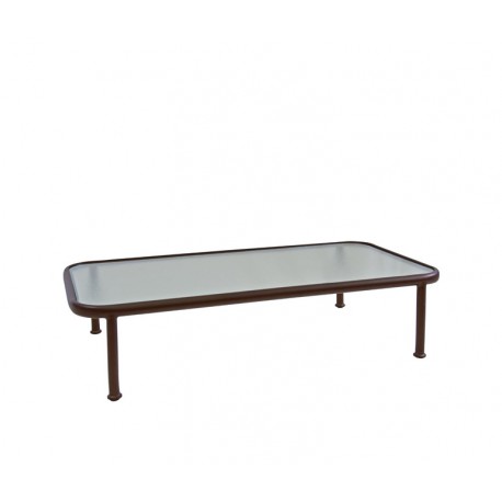 Dock Coffee Table With Glass top